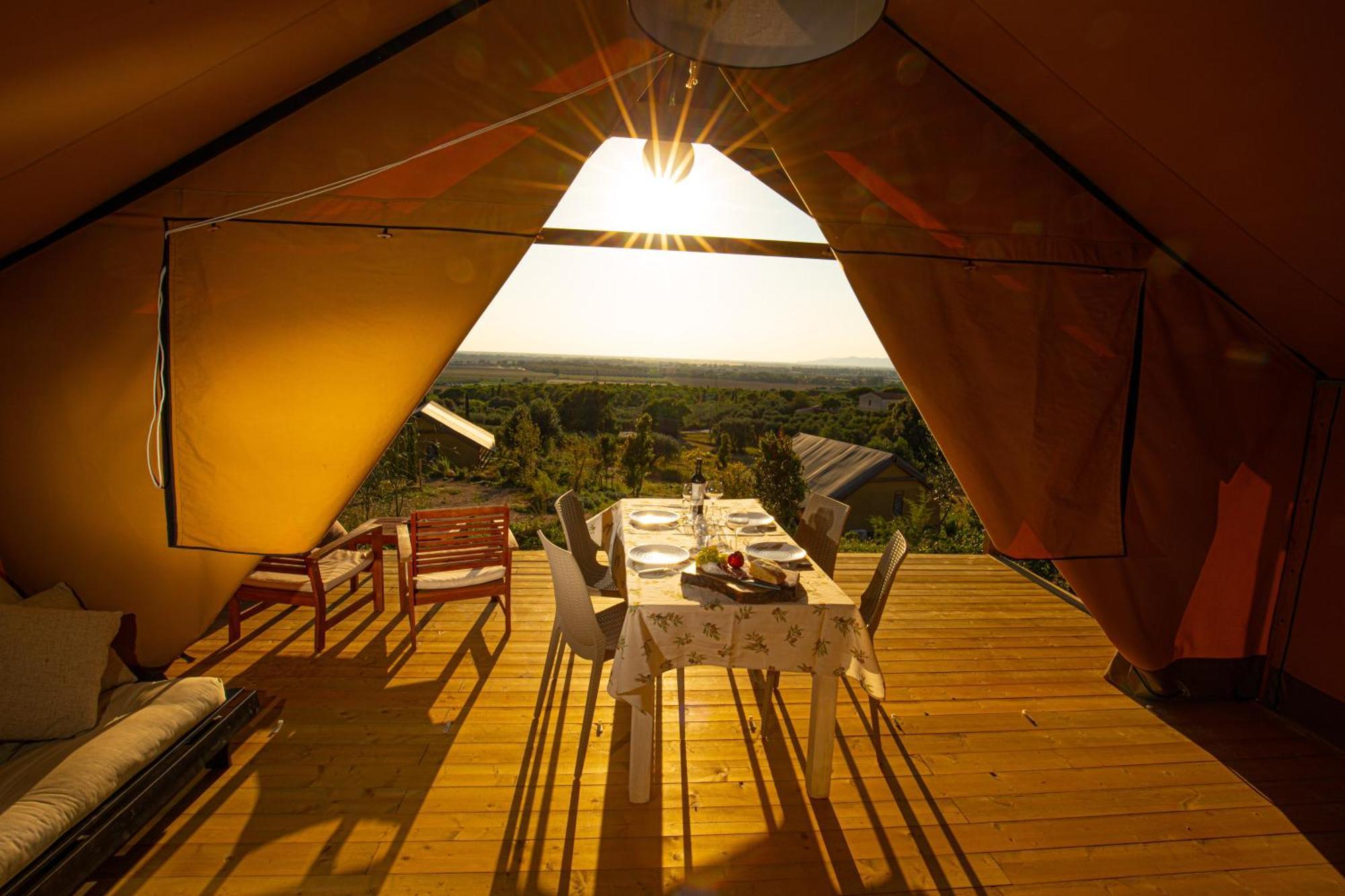 ホテル Glamping Grancia グロッセート エクステリア 写真